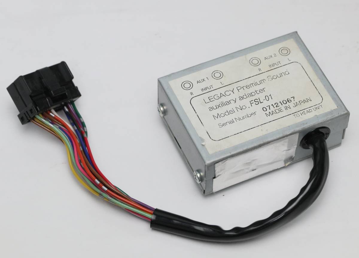FSL-21 BP⁄BL レガシィ A～C型用外部入力アダプター オーテクRCA付