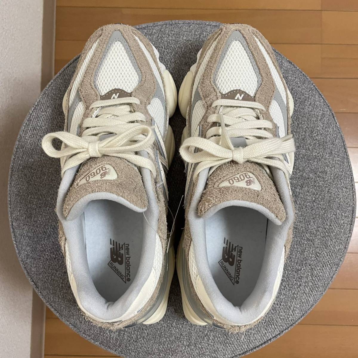 New Balance 90/60 ベージュ系 24.5cm ニューバランス U9060HBS ユニ 