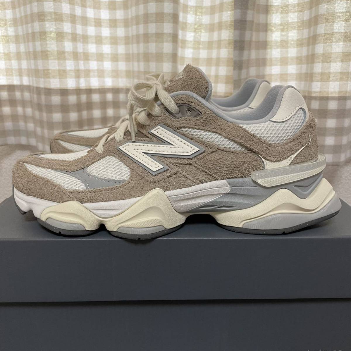 New Balance 90/60 ベージュ系 24.5cm ニューバランス U9060HBS ユニ 