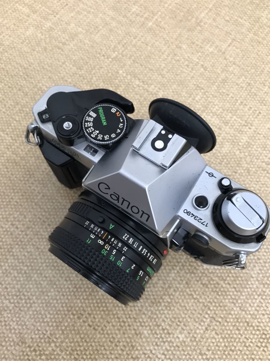 Canon (キヤノン) AE-1 シルバー フィルムカメラ 一眼レフ – にっしん