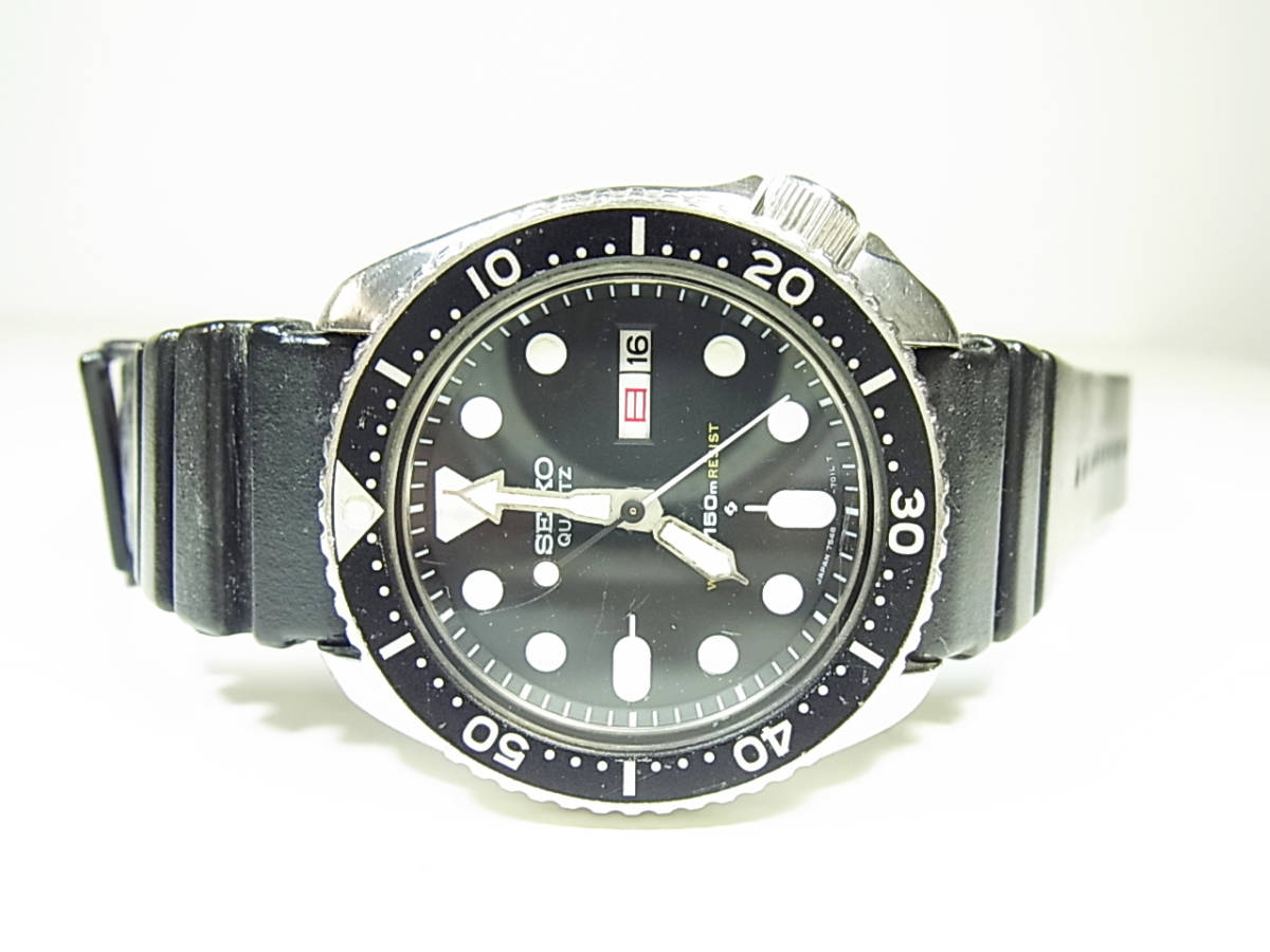 電池交換済　SEIKO セイコー ダイバー 7548-7000 ☆SEIKO セイコー ダイバーズ デイデイト 7548-7000 電池交換済