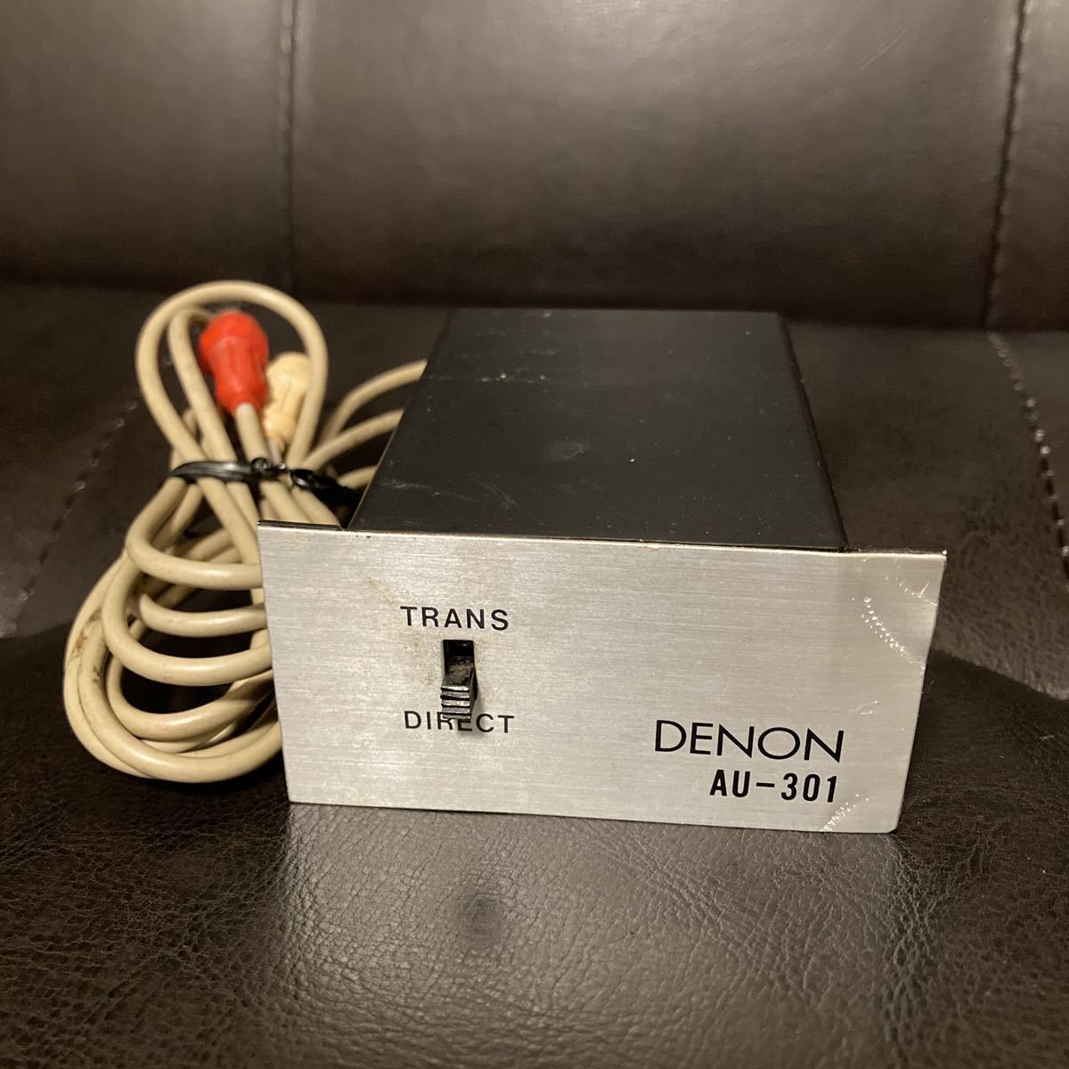 DENON AU-301 MC昇圧トランス デノン AU-305 公式通販 デンオン ○ MC