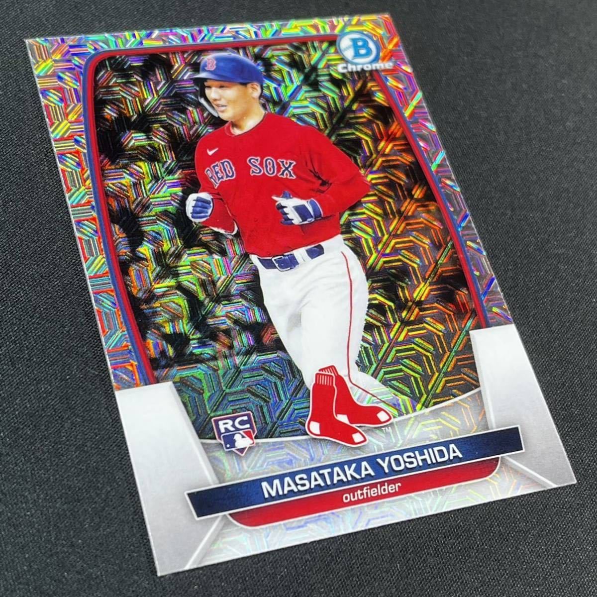 最新 2023 Topps Bowman Chrome Mega 吉田正尚 No.58 ルーキーカード 
