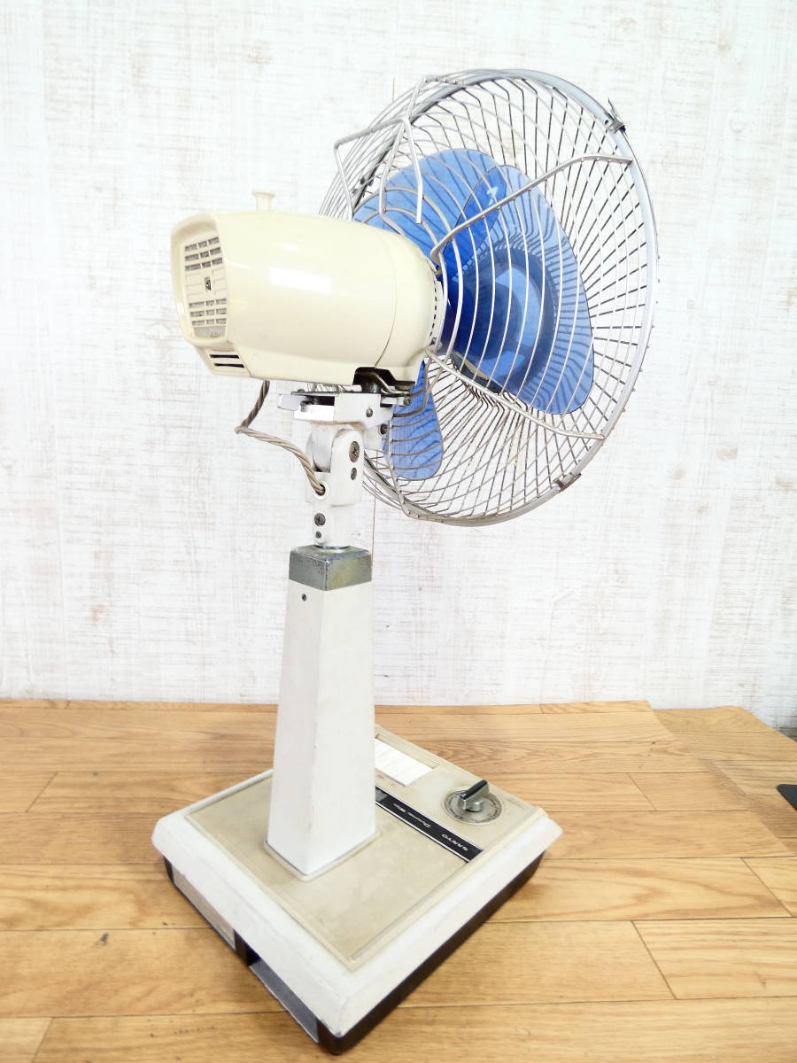 レトロ　当時物　SANYO スタンド扇風機 ER-6FA　サンヨー　扇風機 S SANYO サンヨー EF-6EN 扇風機 30センチ 昭和レトロ 当時物 現状渡し