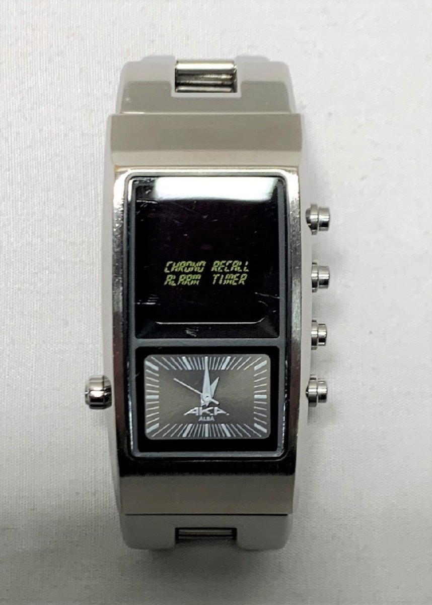 SEIKO ALBA AKA V091-5000 - Seiko Alba デジアナ 腕時計 V091 0 