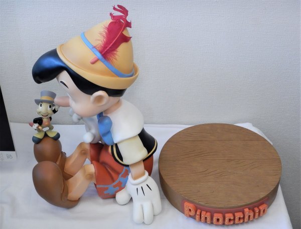 5719 希少美品☆ ディズニー ピノキオ ＆ ジミニークリケット ビッグ