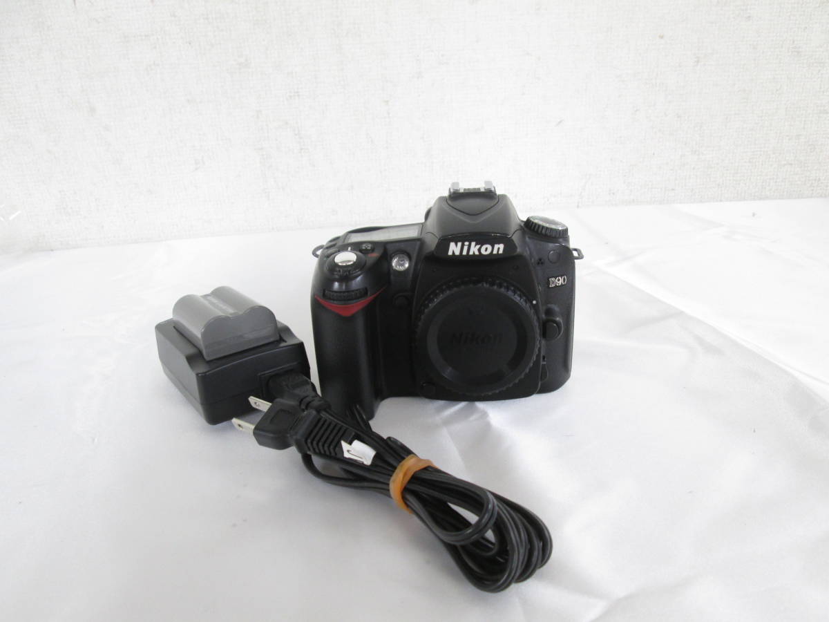 ☆A Nikon D90 ボディ デジタル一眼レフ バッテリー付 動作未確認 現状