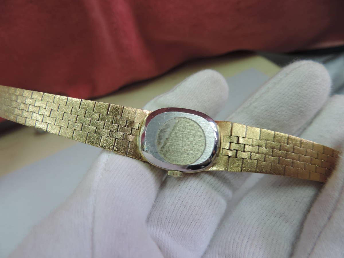 ティソ TISSOT 手巻き レディース 腕時計 ゴールド