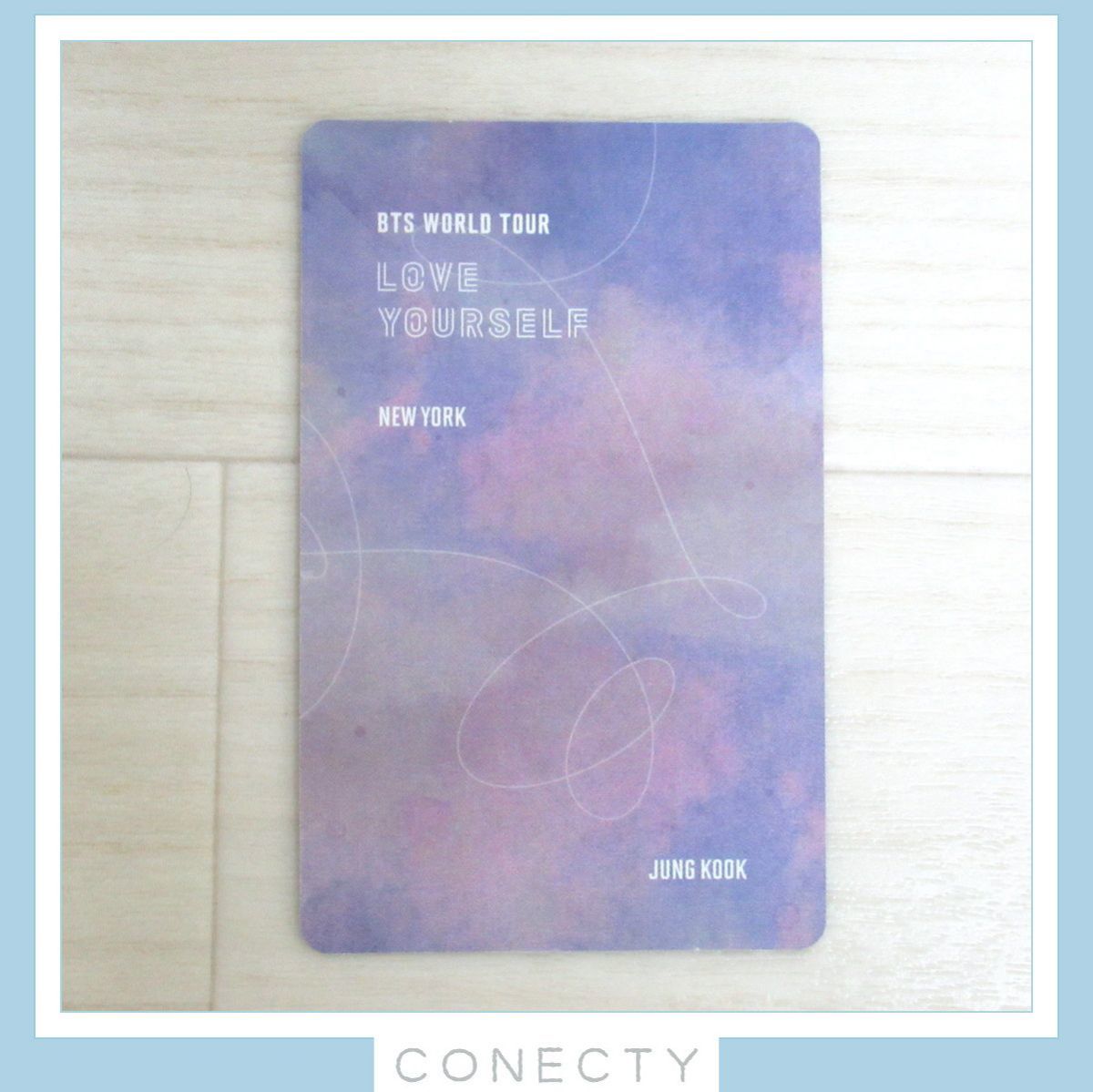 防弾少年団 BTS WORLD TOUR LOVE YOURSELF NEW YORK DVD トレカ