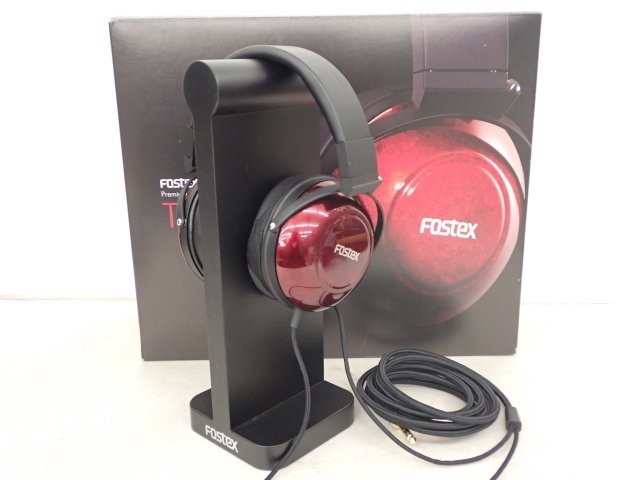 FOSTEX プレミアム リファレンス ヘッドフォン TH-900 元箱付き フォステクス ▽ 6B18E-1