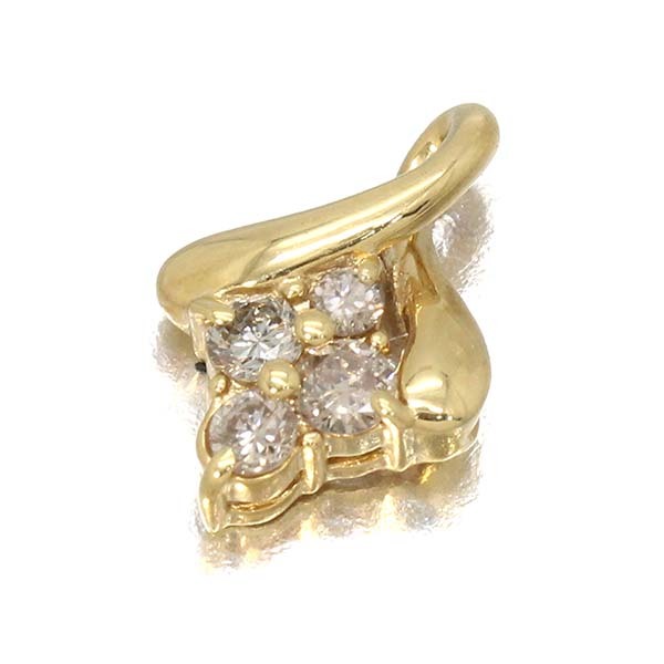 K18YG ダイヤモンド ペンダントトップ D0.30ct