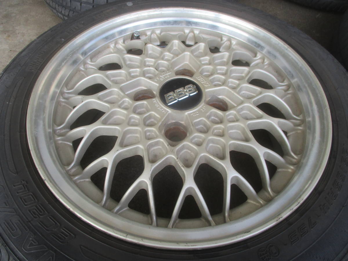 BBS 14インチ PCD100 5．5JJ ＋40 155/65R14 4本