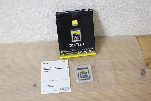 XQDメモリーカード MC-XQ120G 120GB XQDメモリーカード120GB XQD