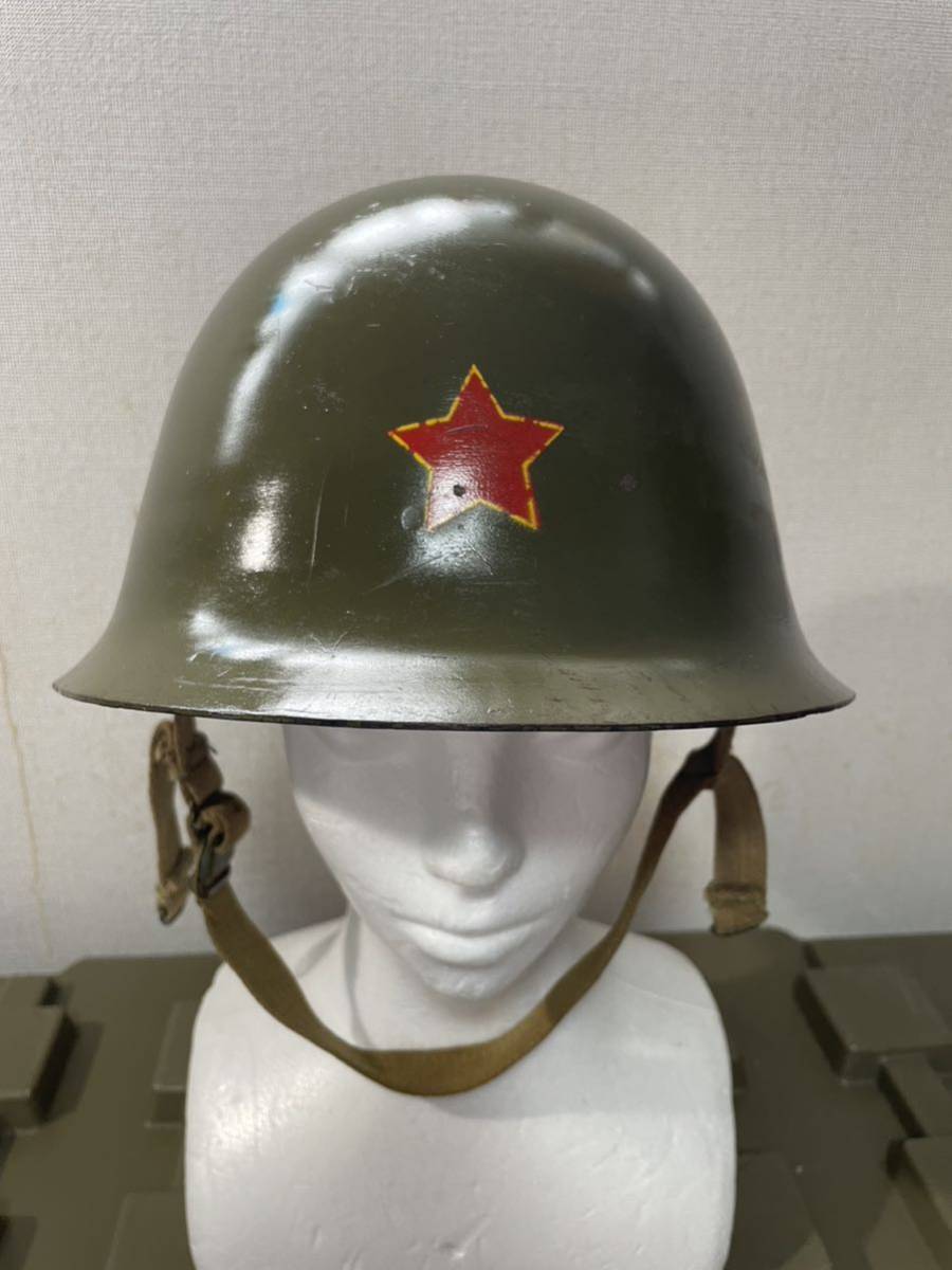 人民解放軍 実物ラスト GK-80 ヘルメット 中越戦争 PLA 中国軍