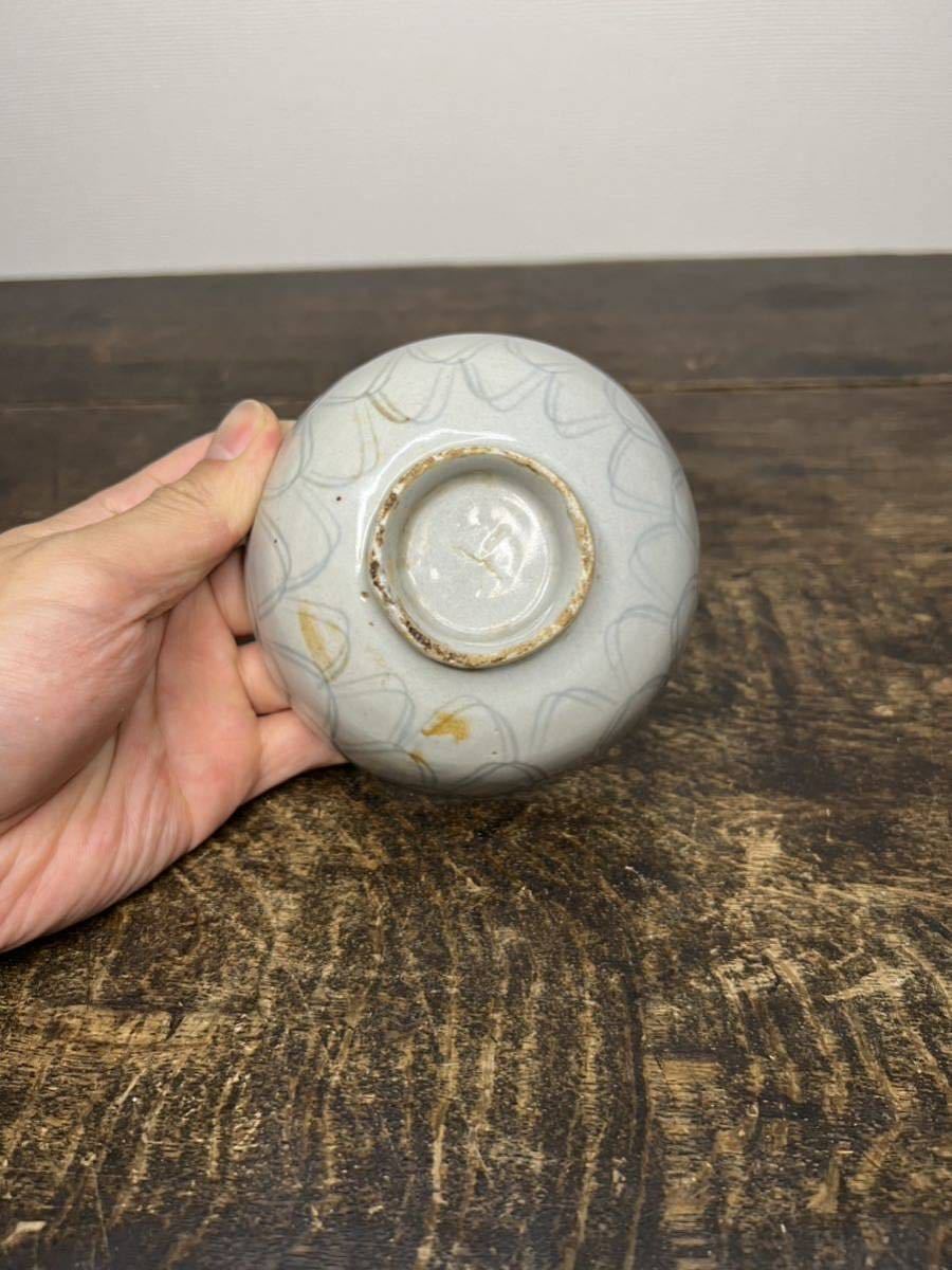 古伊万里 染付 網手 くらわんか碗 波佐見焼 江戸中期