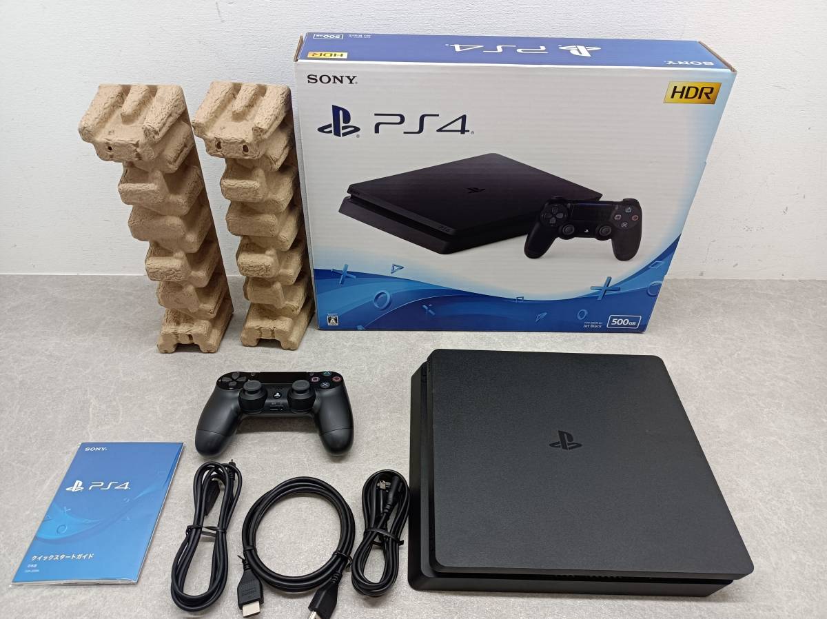 071）A 〈中古品〉Playstaion4 PS4 本体 CUH-2200A 500GB【動作確認 