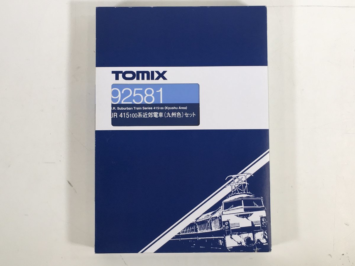2025 TOMIX トミックス JR 415 100系 近郊電車 九州色 8両 セット Nゲージ ユーズド(近郊形電車)｜売買されたオークション情報、yahooの商品情報をアーカイブ公開 - オークファン 近郊形電車
