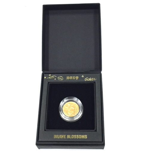 日本ラグビーフットボール協会 ピーナッツ スヌーピー 2019 純金 メダル 24金 約20mm 約6g 200個限定 付属品あり