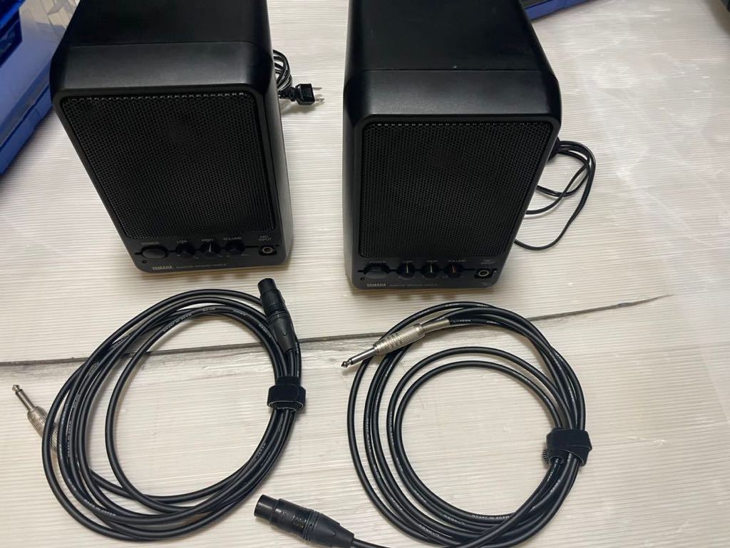 YAMAHA/ヤマハ│モニタースピーカー MS101 II 2台セット YAMAHAヤマハ パワードモニタースピーカー MS101II 人気 2台セット