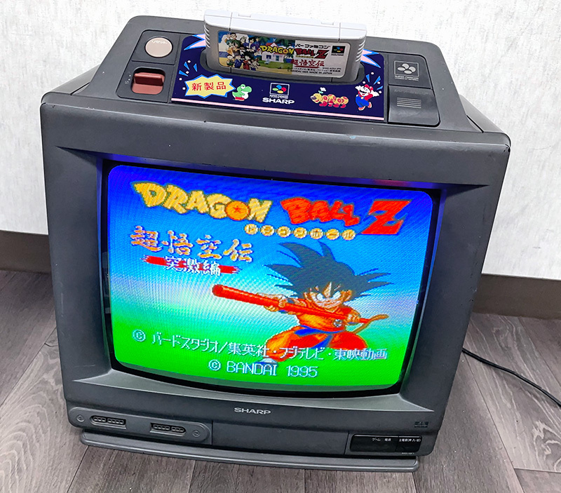【希少】SHARP スーパーファミコン内蔵テレビ 21G-SF1 ジャンク ☆ジャンク☆SHARP☆21G-SF1 スーパーファミコン 内蔵テレビ☆90年製