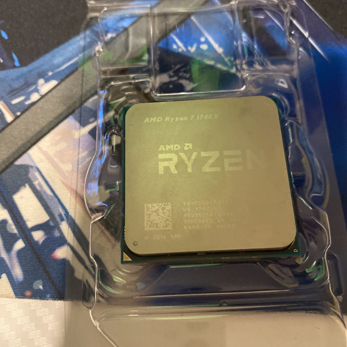 中古品・商品説明必読】AMD Ryzen7 1700X 8コア16スレッド 定格3.0GHz L3