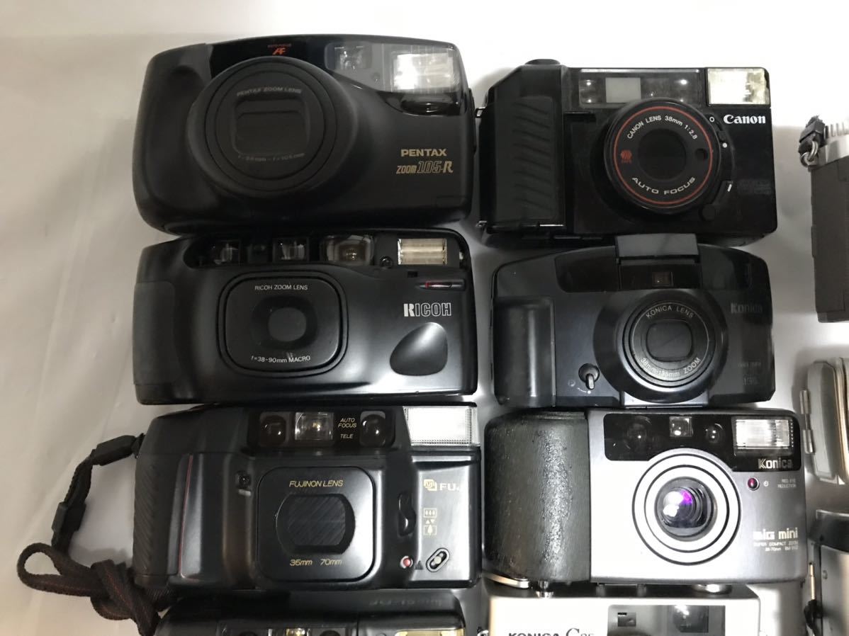 フィルムカメラ6台セット Canon Konica ジャンク ジャンク) フィルム