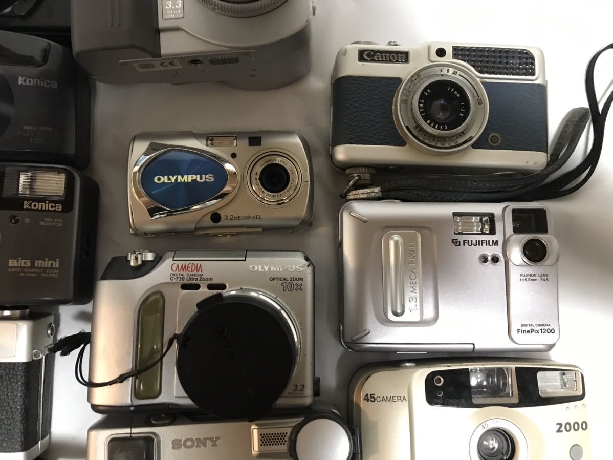 フィルムカメラ6台セット Canon Konica ジャンク フィルムカメラ6台セット Canon Konica ジャンク ジャンク) フィルム