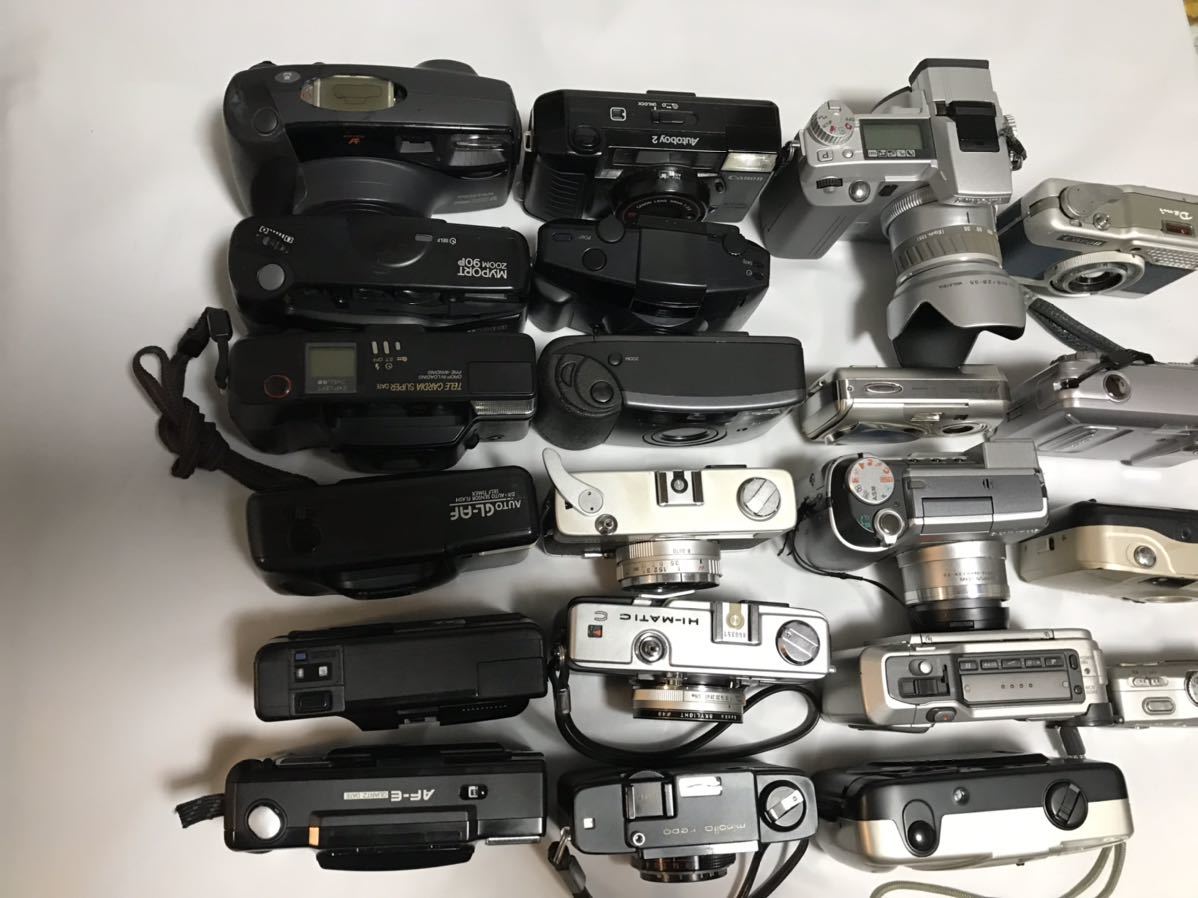 フィルムカメラ6台セット Canon Konica ジャンク ジャンク) フィルム