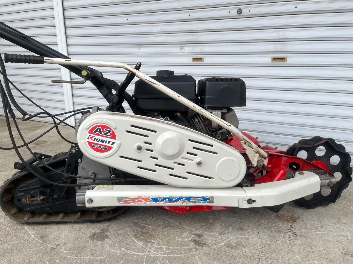中古　共立　ウイングモア　キャタピラ　バック付　草刈機 中古 共立 ウイングモア キャタピラ バック付 草刈機 (本体)｜売買され