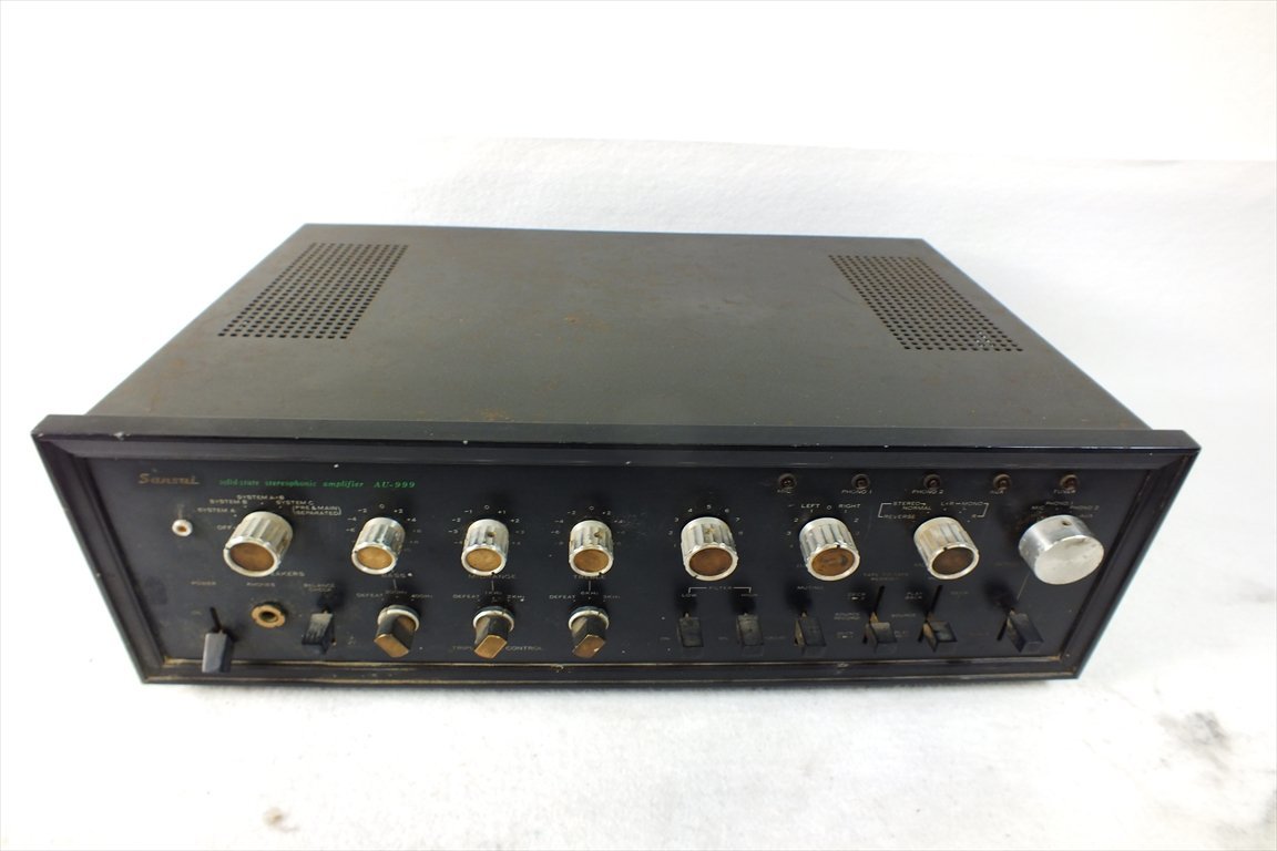 ◇ SANSUI サンスイ AU-999 アンプ 中古 現状品 230708E6280 | OSIR