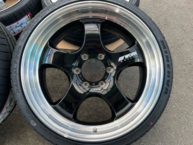 新品セット 即納 WORK エクストラップ XTRAP S1HC 20インチ 8J+35 225 