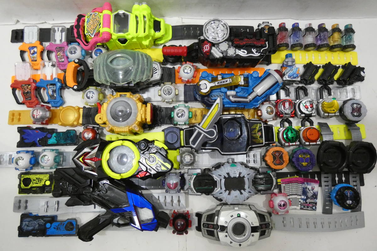 5082T/大量まとめ 仮面ライダー 変身ベルト10本 アイテムセット/ビルド
