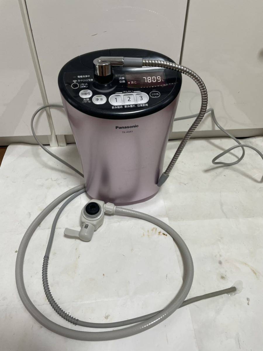 Panasonic アルカリイオン整水器 パナソニック TK-AS43 アルカリ