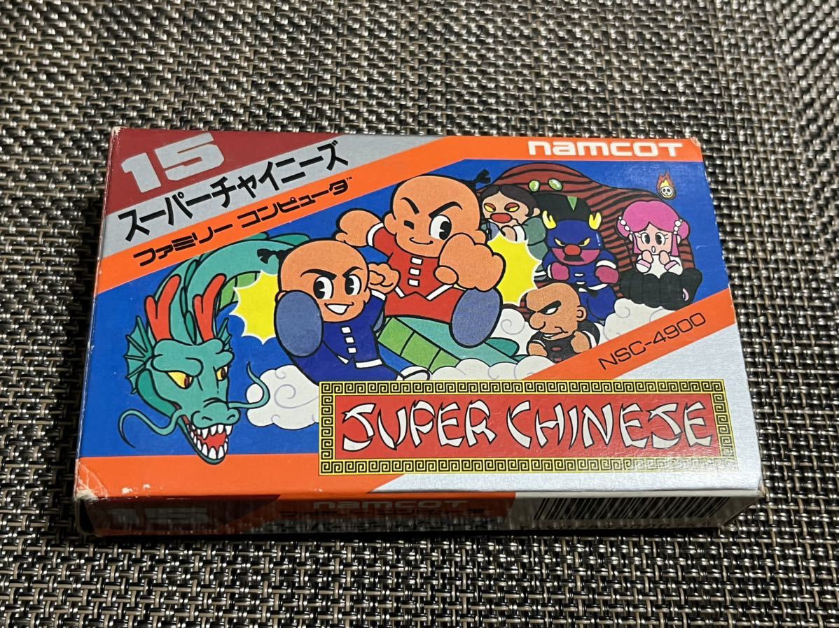 定番人気，本物保証 スーパーチャイニーズ ファミコンソフト FC ナムコ 箱説付(アクション)｜売買されたオークション情報、yahooの商品情報をアーカイブ公開 - オークファン タイトル