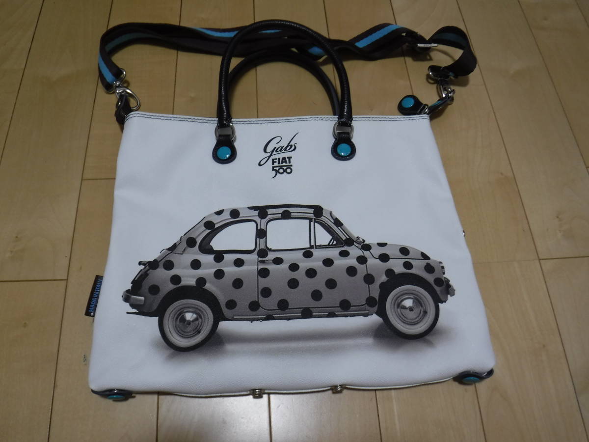新品 GABS FIAT500 ガブス ショルダーバッグ(ショルダーバッグ)｜売買