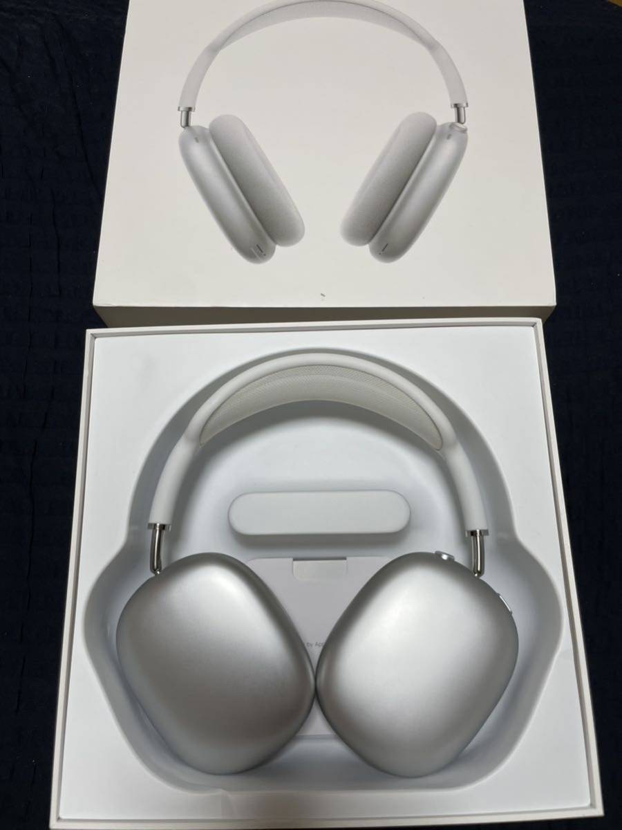 1/26までの出品】 APPLE AIRPODS MAX SILVER 1/26までの出品】 APPLE AIRPODS MAX SILVER