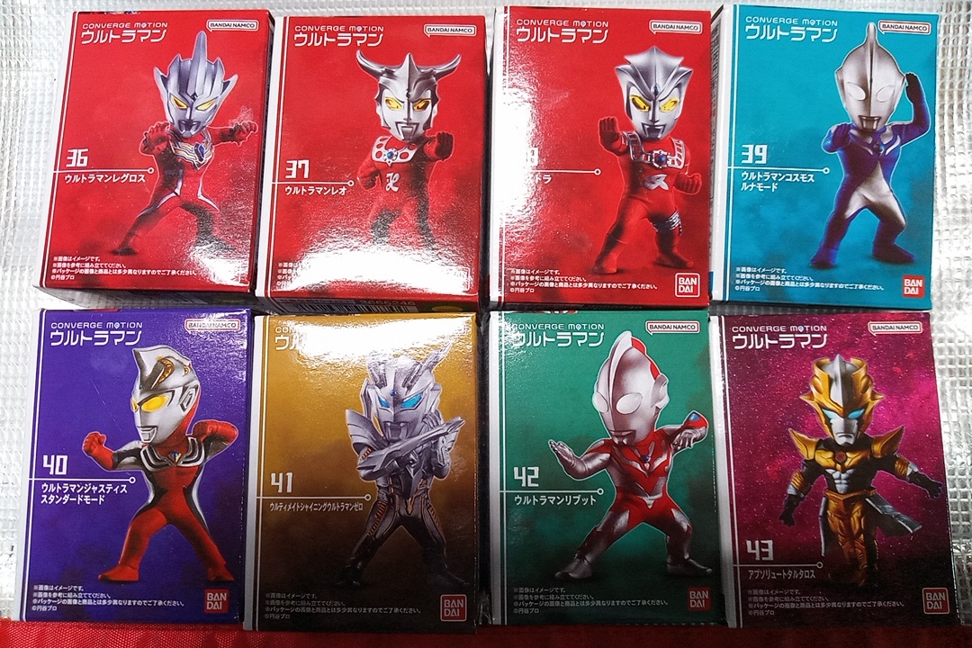 CONVERGE MOTION コンバージ モーション ウルトラマン6 全8種