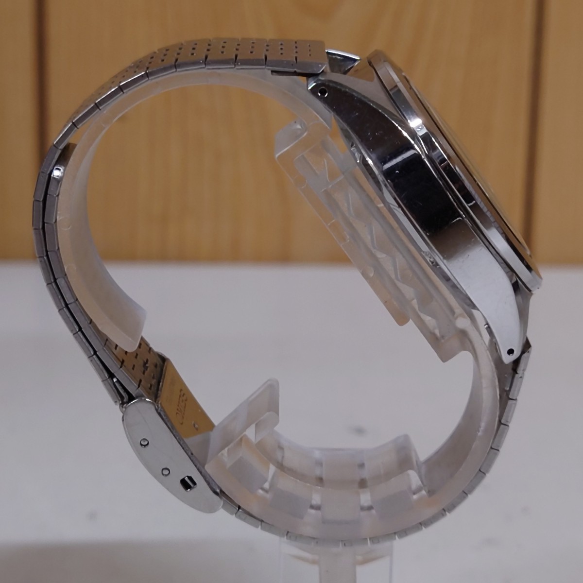 1円~【不動】セイコー SEIKO AGS サス SUS 5M22-6C30 自動巻き メンズ 