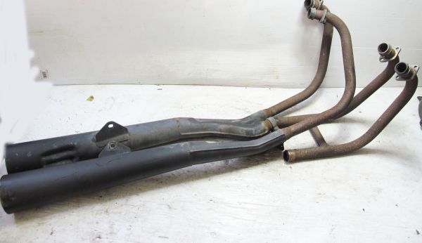 1円スタート!! 売切!! GSX400S カタナ GK77A 純正 マフラー  