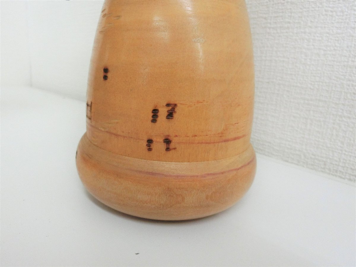 桐生店【中古品】7-109 こけし「福島汪江 ふくしまひろえ」作 5個 福島