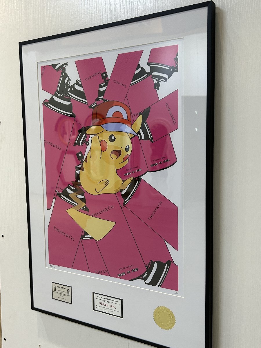 ピカチュウ ポスター ポケモン 美術品・アンティーク・コレクション
