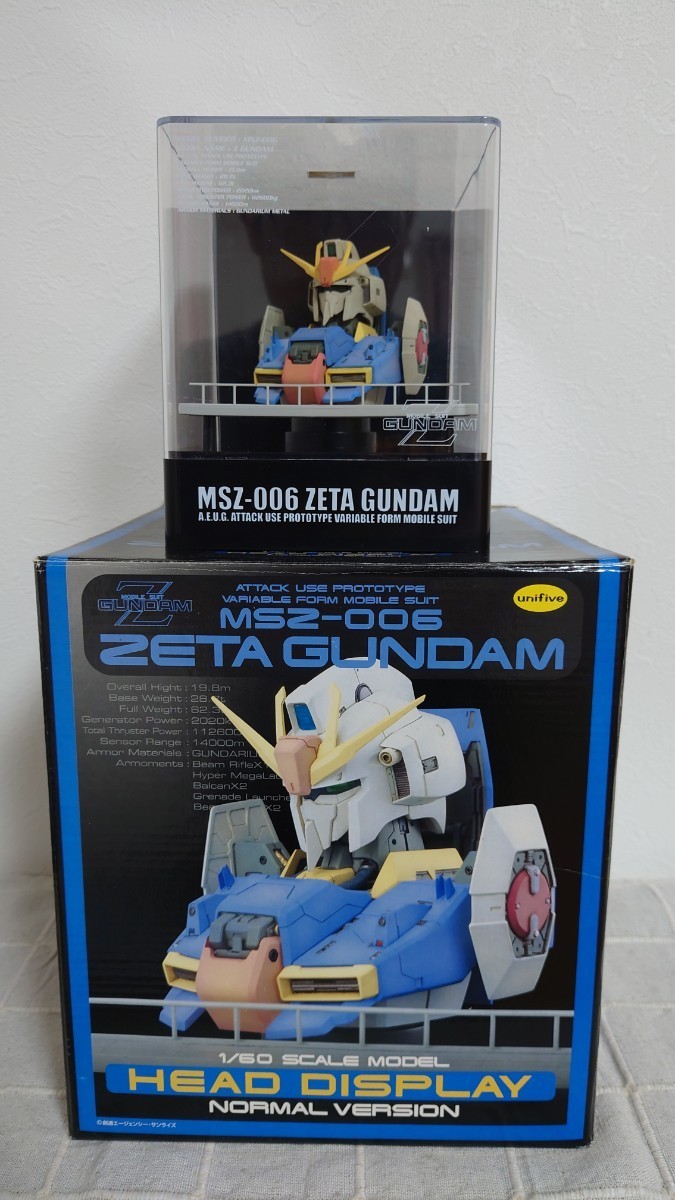 unifive 1/60 MSZ-006 ゼータガンダム ヘッドディスプレイ unifive 1