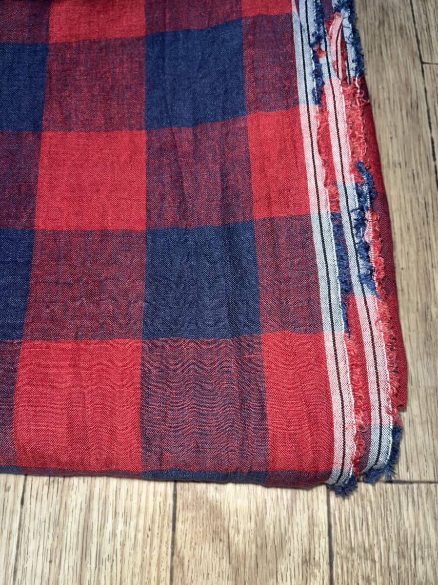 新作登場，SALE 60フレンチリネンワッシャー チェック レッド系 3M(無地)｜売買されたオークション情報、yahooの商品情報をアーカイブ公開 - オークファン 無地