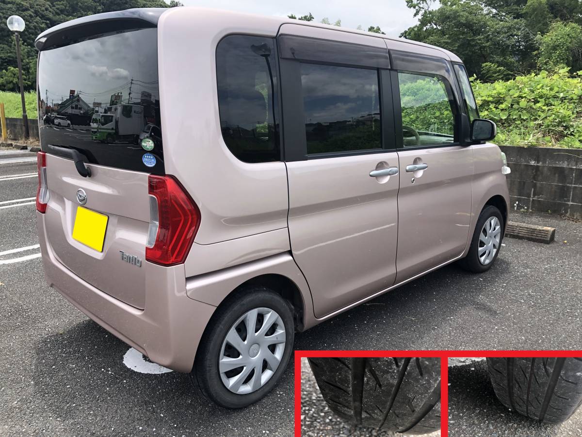 タント ダイハツ LA600S 福岡☆ 両面スライドドア エコアイドル ナビ 