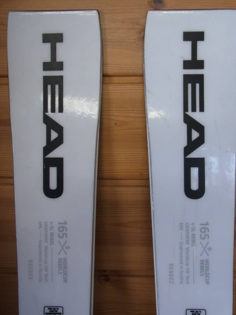 HEAD NEWモデル（2023-24） E-SL FIS 165cm 試乗板 中古 美品 FIS Skis