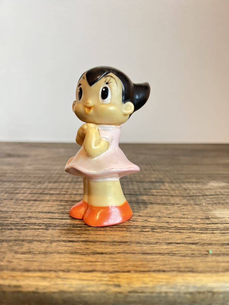 当時物 浅草玩具 鉄腕アトム ウラン ソフビ 検 モダンプラスチック