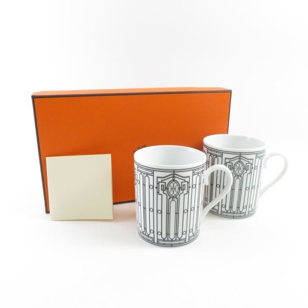 未使用HERMES エルメス マグカップ H-DECO⁄Hデコ 美品 エルメス