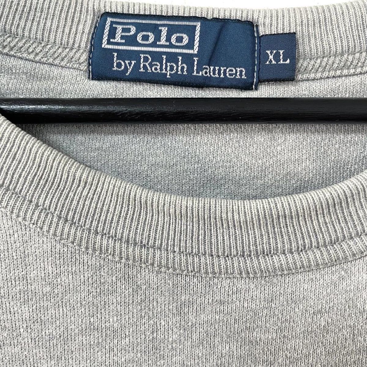 □激レア□00s RALPH LAUREN ミリタリー 軍物 スウェット XL ラルフ 