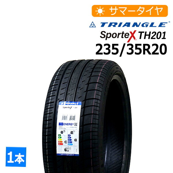 豊富な，2025 新品 激安 235/35R20 4本総額34，120円 トライアングル(TRIANGLE) Sportex TH201 サマータイヤ