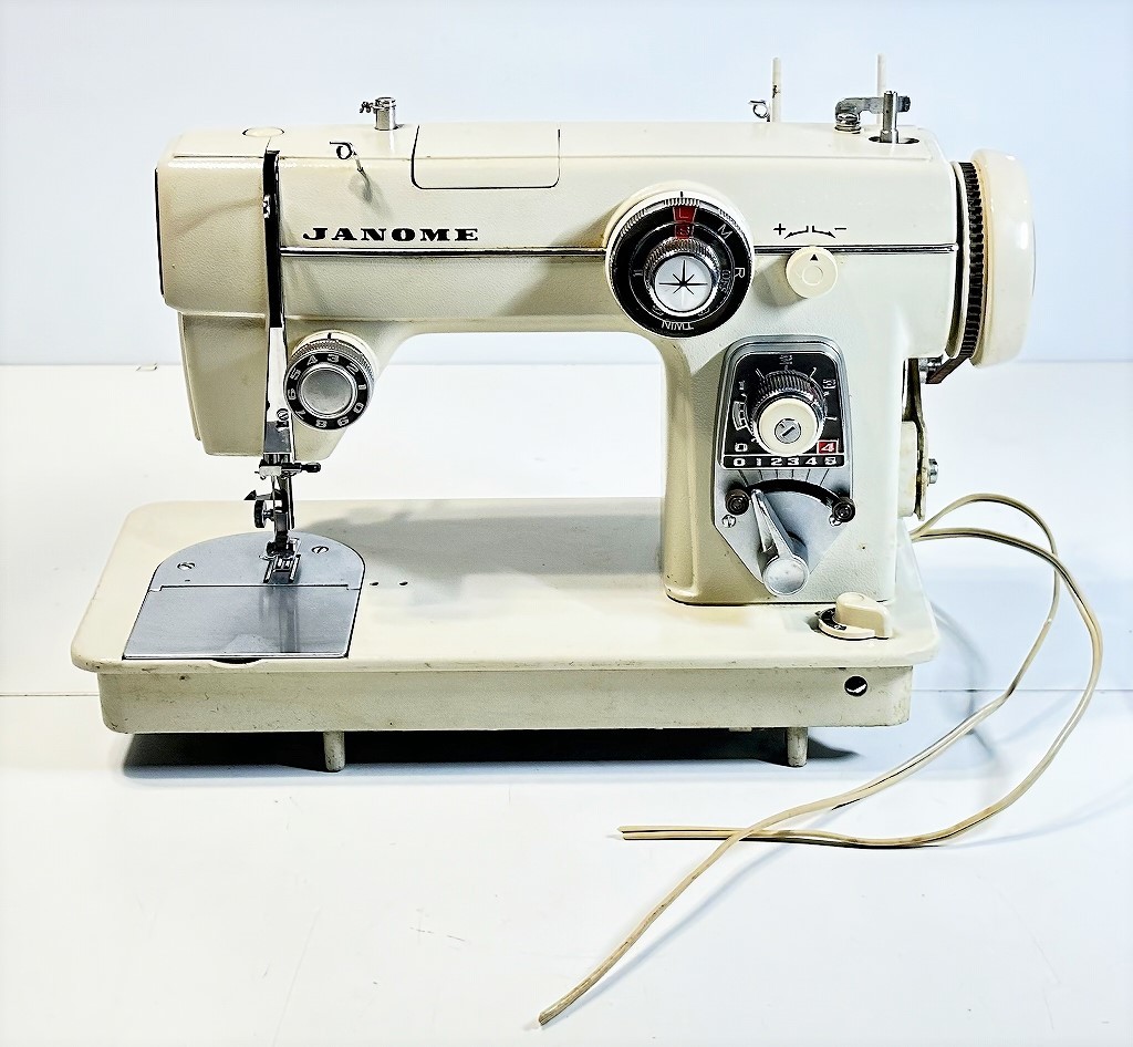 ジャノメ JANOME ミシン MODEL 680 ミシン台 通電動作確認済み JANOME